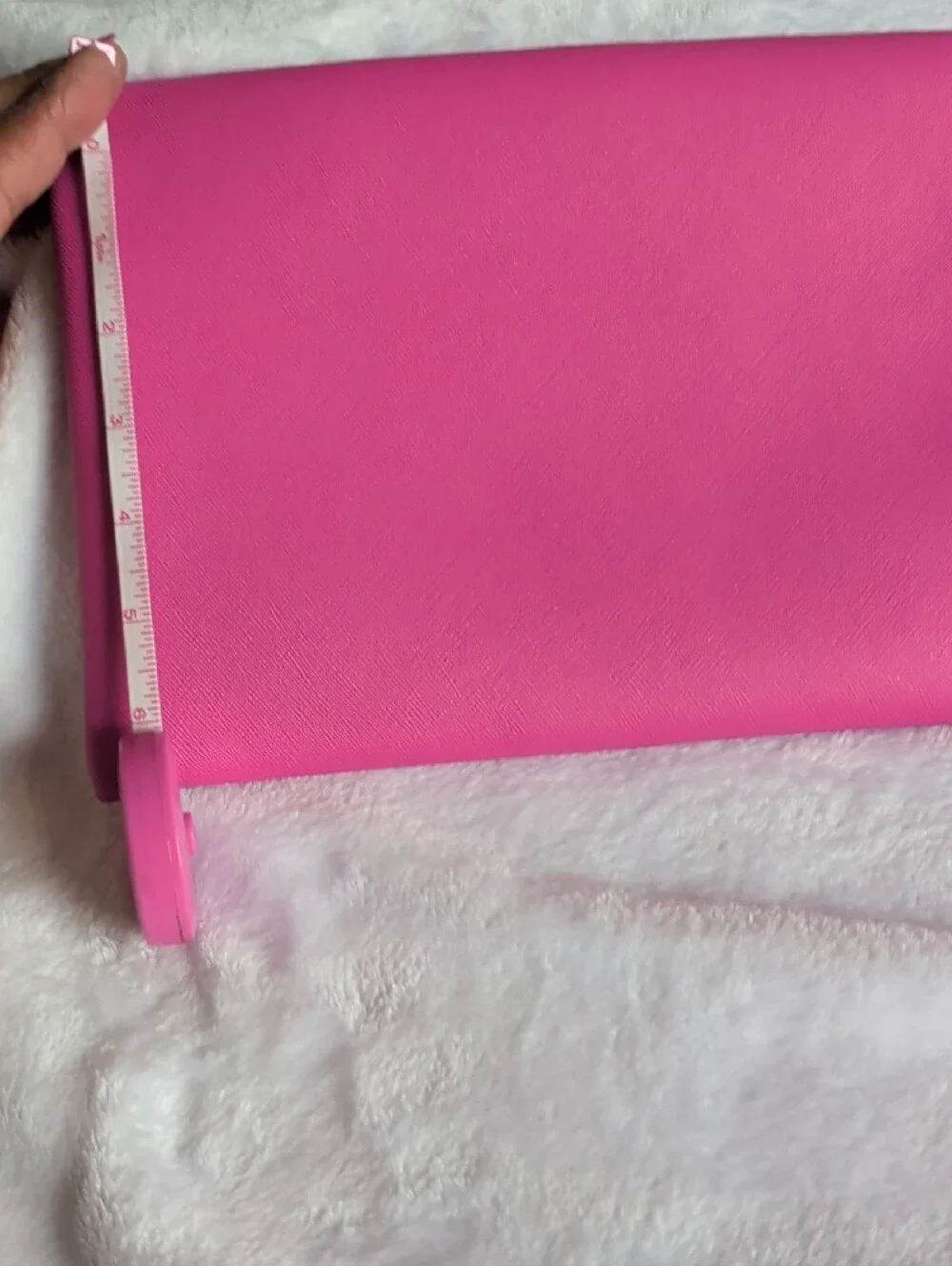 Ted Baker Hot Pink Embossed Wristlet Clutch